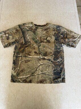 Realtree Camo T Shirt Mens Small Game Winner Hunting 1047